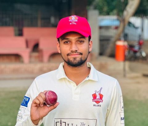 Ibtisam Azhar’s 10-wicket haul helps Lahore Blues qualify for National U19 Championship quarter-finals